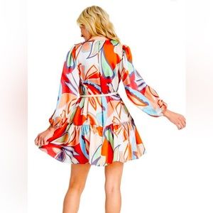 Alexis For Target Long Sleeve Rope Belt Dress NEW size Medium